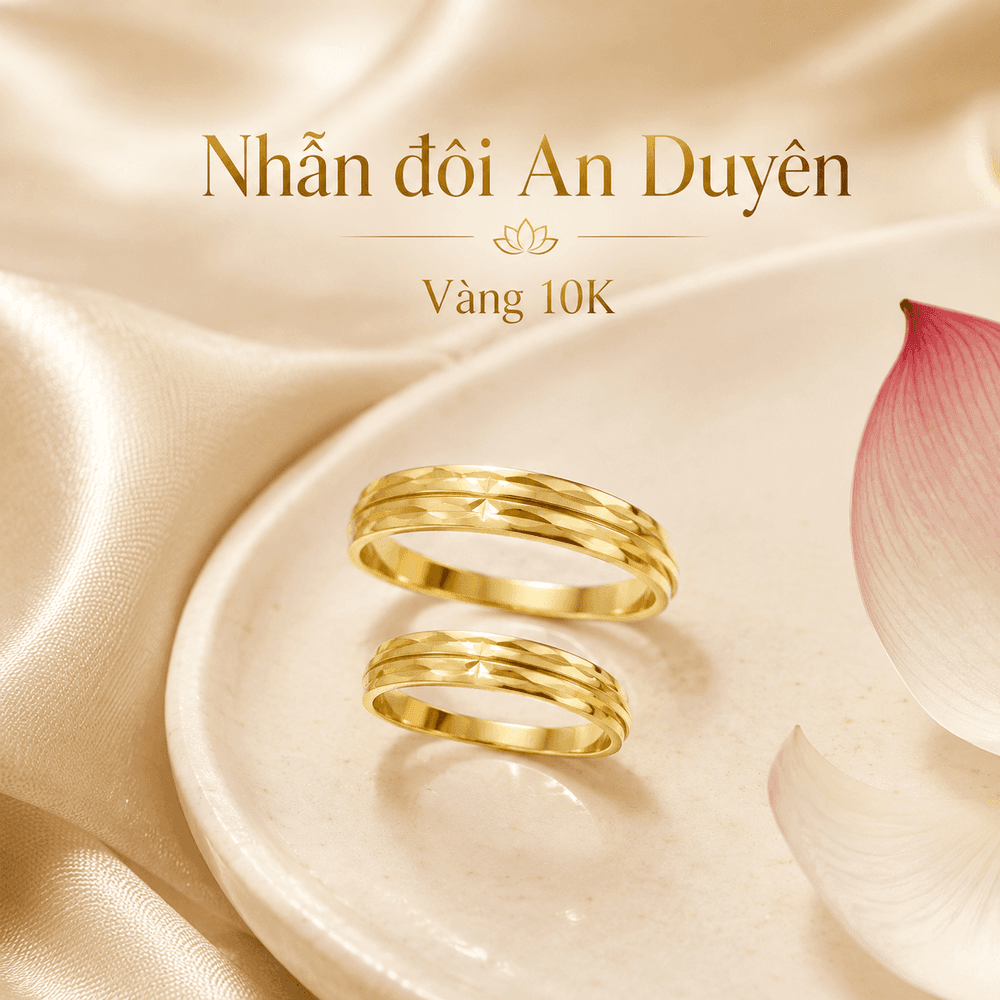 Bộ Sưu Tập Nhẫn Cưới Hỷ Duyên